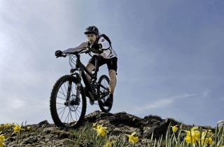 Sensación de ciclismo de cerro